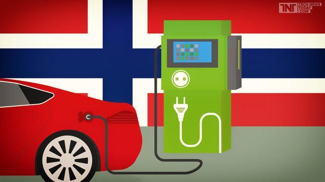 فروش خودروهای برقی در نروژ به 50درصد رسید