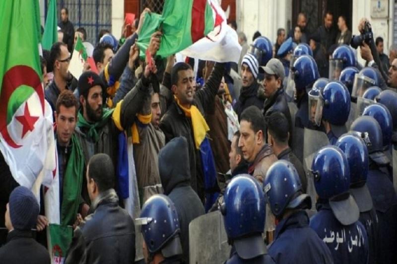 پلیس الجزایر: 108 نفر در تظاهرات پایتخت دستگیر شدند