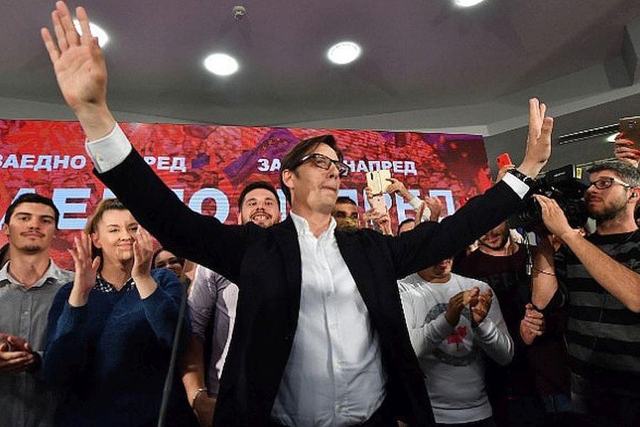 پیروزی استوو پنداروفسکی به عنوان نخستین رئیس جمهور مقدونیه شمالی در انتخابات