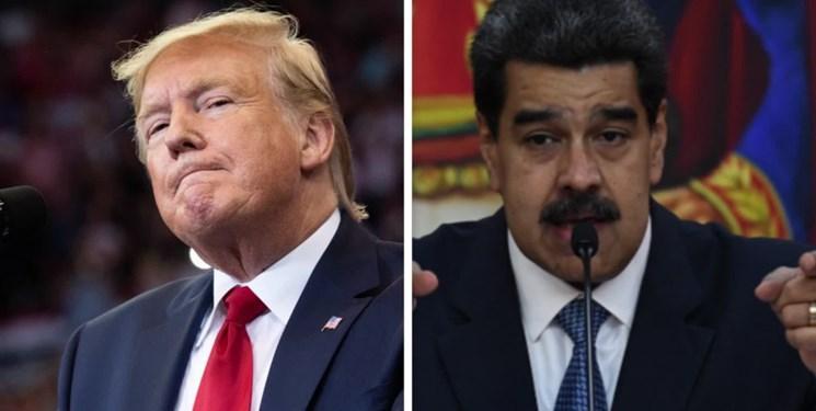 مادورو: ترامپ در پی انحراف اذهان عمومی از موضوع استیضاح است
