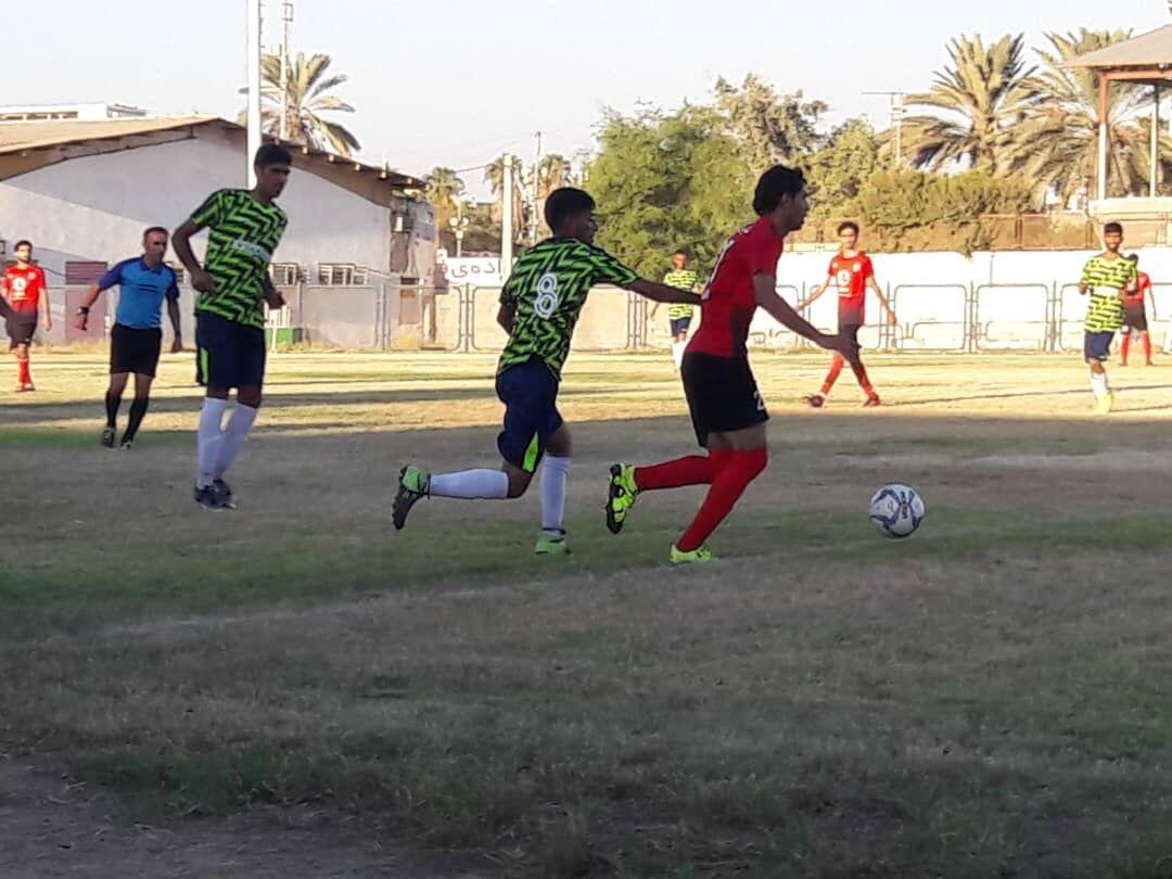 خبرنگاران نتیجه بازی های روز دوم فوتبال زیرگروه لیگ دسته دوم هرمزگان تعیین شد